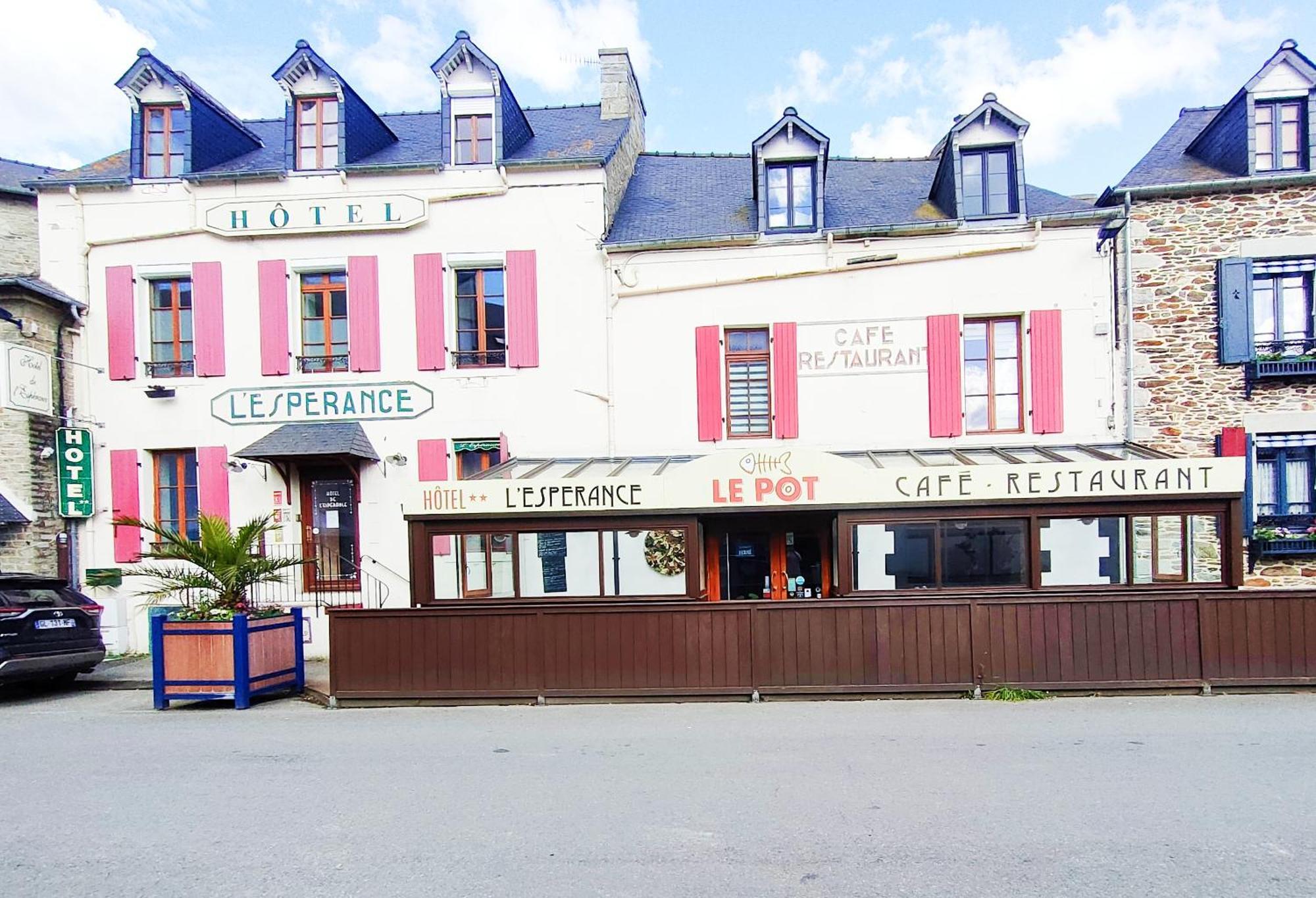 Hôtel de l'Espérance Saint-Cast-le-Guildo Exterior foto